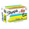 Sharpie Tank Highlighter, Chisel Tip, Fluorescent Yellow, Dozen (25025)