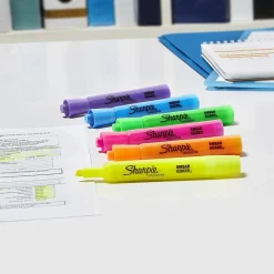 Sharpie Tank Highlighter, Chisel Tip, Assorted, Dozen (25145)