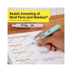 Sharpie Tank Highlighters, Chisel Tip, Assorted Colors, 6/Pack (2157488)