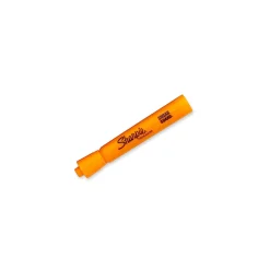Sharpie Tank Highlighters, Chisel Tip, Orange, Dozen (25006)