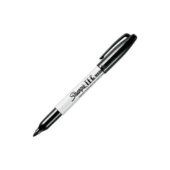 Sharpie T.E.C. Permanent Marker, Fine Tip, Black (13401)