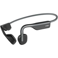 Shokz OpenMove Bone-Conduction Open-Ear Lifestyle Headphones with Microphones, Gray (S661-ST-GY-US)