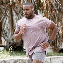 Shokz OpenRun Bone-Conduction Open-Ear Sport Headphones with Microphones, Gray (S803-ST-GY-US)