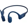 Shokz OpenRun Bone-Conduction Open-Ear Sport Headphones with Microphones,Blue (S803-ST-BL-US)