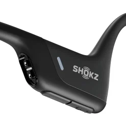 Shokz OpenRun Pro Premium Bone-Conduction Headphones with Microphones, Black (VXLS810STBKUS)
