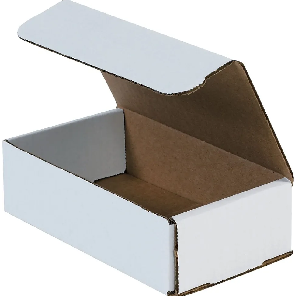 SI Products 7" x 4" x 2" Corrugated Mailers, 50/Bundle (M742)