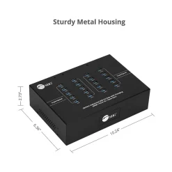 SIIG USB-A Charging Station, 200W, Black (ID-US0611-S1)