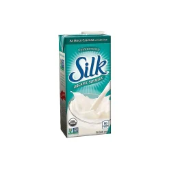 Silk Organic Unsweetened Original Lactose Free Soy Milk, 32 oz., 6/Carton (WWI00106)