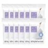 simplehuman 1.6 Gallon Trash Bag, Low Density, 1.2 mil, White, 360 Bags/Box (CW0251)