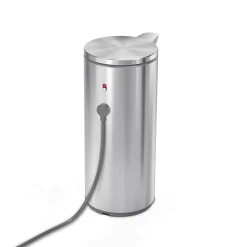 simplehuman Automatic Hand Soap / Sanitizer Dispenser, 266mL., Brushed Steel (ST1082)