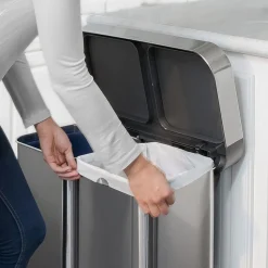 simplehuman Code H 8-9.3 Gallon Trash Bag, 6.5