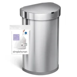 simplehuman Code J 8-12 Gallon Trash Bag, 6.5