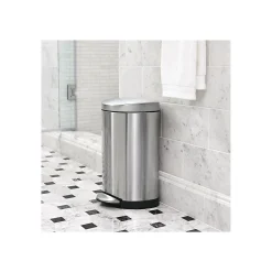 simplehuman Indoor Step Trash Can, Brushed Stainless Steel, 2.6 Gal. (CW1833)