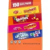 SKITTLES, STARBURST Original & FaveRed, LIFE SAVERS Chewy & Hard Candy Assortment, 44.07 oz, 150 Pieces Bag (225-00106)