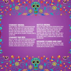 SKITTLES, STARBURST Original & FaveRed, LIFE SAVERS Chewy & Hard Candy Assortment, 44.07 oz, 150 Pieces Bag (225-00106)