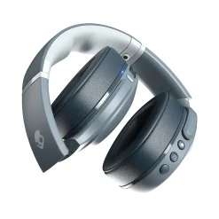 Skullcandy Crusher Evo Sensory Bass Wireless Over-Ear Headphones with Microphone, Bluetooth, Chill Gray (S6EVW-N744)
