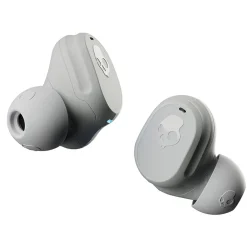 Skullcandy Mod True Wireless Earbuds with Microphone & Charging Case, Bluetooth, Light Gray (S2FYW-P751)