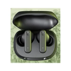 Skullcandy Smokin' Buds Wireless Earbuds, Bluetooth, True Black (S2TAW-R740)