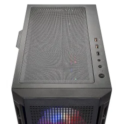 Skytech Blaze 4 Mini Gaming Desktop, Ryzen 7 5700, 16GB RAM, 2TB NVMe Solid State Drive, NVIDIA RTX 3050, Black