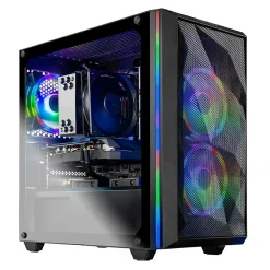 Skytech Chronos Mini Gaming Desktop, Intel i7-11700F, 16GB RAM, 1 TB SSD, NVIDIA GeForce RTX 3050, Windows 11, Black