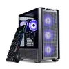 Skytech Edge Gaming Desktop, AMD Ryzen 7 5700, 32GB RAM, 1TB SSD, NVIDIA GeForce RTX 4060 Graphics, Black