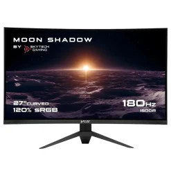 Skytech Moon Shadow 27" Curved 2K 180 Hz Gaming Monitor, Black (MT-MOONSHADOW-0001-B-SK)