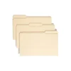 Smead 100% Recycled File Folders, 1/3-Cut Tab, Legal Size, Manila, 100/Box (15339)