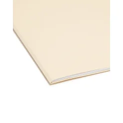 Smead 100% Recycled File Folders, 1/3-Cut Tab, Legal Size, Manila, 100/Bx (15339)