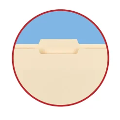 Smead 100% Recycled File Folders, 1/3-Cut Tab, Legal Size, Manila, 100/Bx (15339)