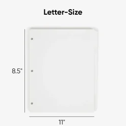 Smead Blank Dividers, 5-Tab, White, 20 Sets/Box (89415)