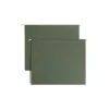 Smead Box Bottom Hanging File Folders, 1" Expansion, Letter Size, Standard Green, 25/Box (64239)