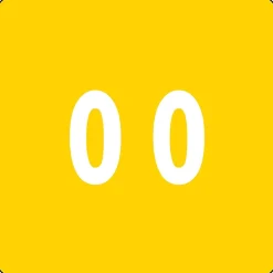 Smead DCC Labels File Folder Label, 0, Yellow, 250 Labels/Pack (67420)