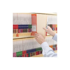 Smead End Tab 100% Recycled File Folder, Shelf-Master Reinforced Straight-Cut Tab, Letter Size, Manila, 100/Box (24160)