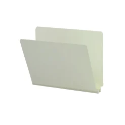 Smead End Tab Pressboard File Folder, Straight-Cut Tab, 2