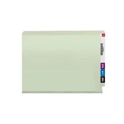 Smead End Tab Pressboard File Folder, Straight-Cut Tab, 2