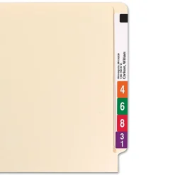 Smead End-Tab File Folders, Straight-Cut Tab, Legal Size, Manila, 100/Box (27100)