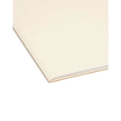 Smead File Folder, 1/5-Cut Tab, Letter Size, Manila, 100/Bx (10350)