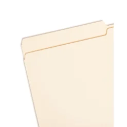 Smead File Folder, 1/2-Cut Tab, Legal Size, Manila, 100/Box (15320)