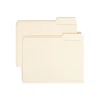 Smead File Folder, Letter, 1/3-Cut Tab Right Position, Letter Size, Manila, 100/Box (10333)