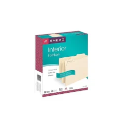 Smead File Folders, 1/2-Cut Tab, Letter Size, Manila, 100/Bx (10320)
