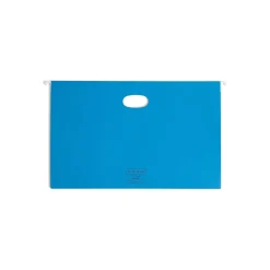 Smead Hanging File Folders, 1/5-Cut Adjustable Tab, Legal Size, Sky Blue, 25/Box (64370)