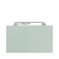 Smead Heavy Duty File Folder, 1/3-Cut Tab, 1