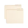 Smead Heavy Duty Reinforced File Folder, 2/5 Tab, Right Position (Printed Tabs) Letter Size, Manila, 100/Box (10388)