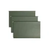 Smead Heavy Duty TUFF Recycled Hanging File Folder, 3-Tab Tab, Legal Size, Standard Green, 20/Box (64136)