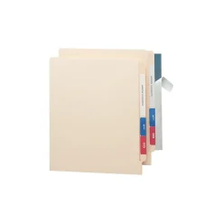 Smead Seal & View Label Protectors, 8" x 1-11/16", Clear, 100/Pack (67608)