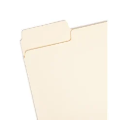 Smead SuperTab File Folder, 1/3-Cut Tab, Letter, Manila, 24/Pack (11920)