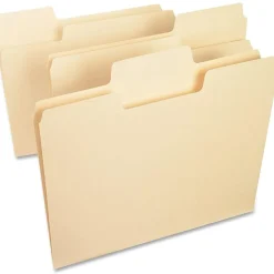 Smead SuperTab File Folder, 1/3-Cut Tab, Letter, Manila, 24/Pack (11920)