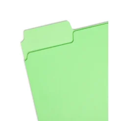 Smead SuperTab File Folders, 1-Tab, Letter Size, Assorted, 24/Pack (11957)