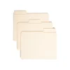Smead SuperTab File Folders, Reinforced 1/3-Cut Tab, Letter Size, Manila, 100/Box (10395)