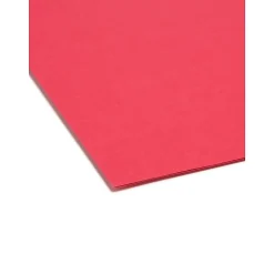 Smead SuperTab Heavy Duty File Folders, 1/3 Cut, Legal Size, Assorted Colors, 50/Box (15410)